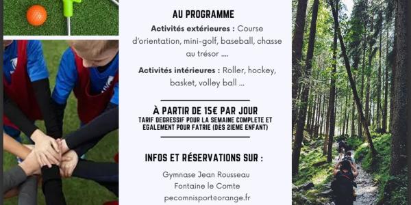 Stage multisports - S1 été 2026