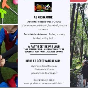 Stage multisports - S1 été 2026